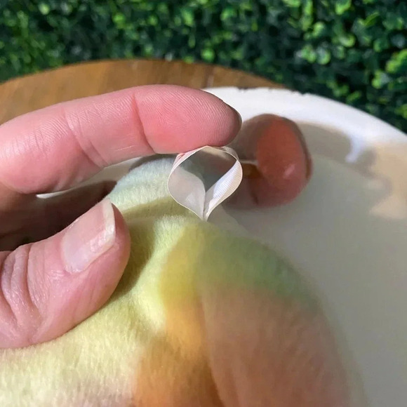 RARE Ty Beanie Baby - Iggy the Iguana with Tie Dye Fabric & Tag Errors - Picture 10 of 11